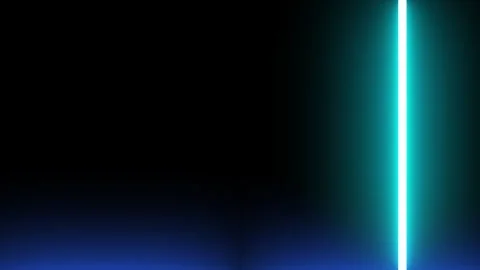 Neon shape spotlight party game showroom Stock Footage 301393291