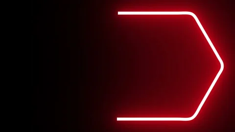 Neon shape spotlight party game Stock Footage 301393378