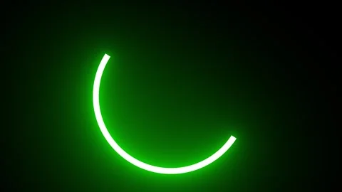 Neon shape spotlight party game Stock Footage 301393430