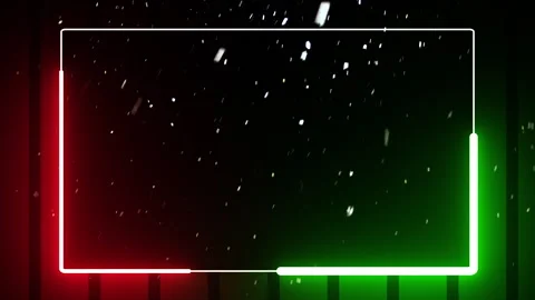 Neon shape spotlight party game Stock Footage 301393475