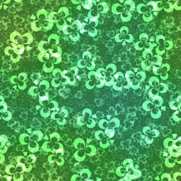 Neon shape symbols generated seamless texture Stock Illustration