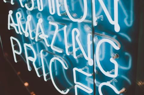 Neon Sign Stock Photos