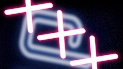 Neon sign sex front coming bigger froste... | Stock Video | Pond5