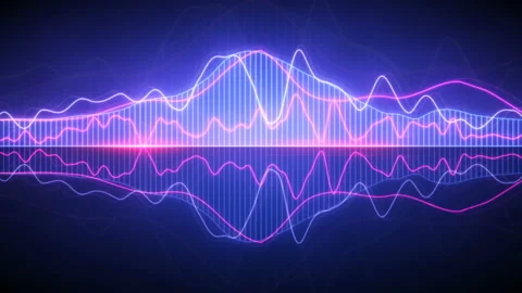 3D Sound Wave Animation Stock Footage ~ Royalty Free Stock Videos | Pond5