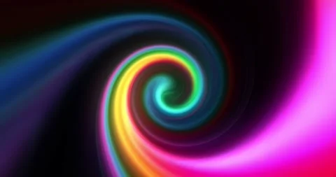 Neon spiral gradient Background. Animated holographic gradient Yellow Pink .. Stock-Footage 226639585
