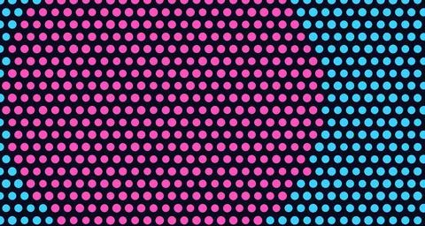 Neon split dot grid pattern 스톡 일러스트