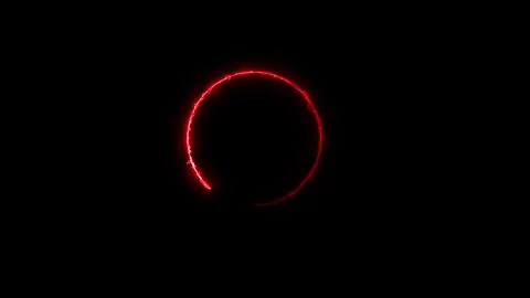 Neon square frame icon animated video Stock Footage 295031787