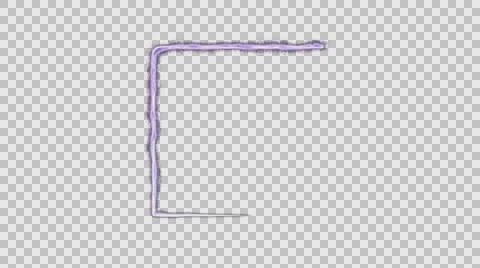 Neon Square, Purple Stock Footage 67088478