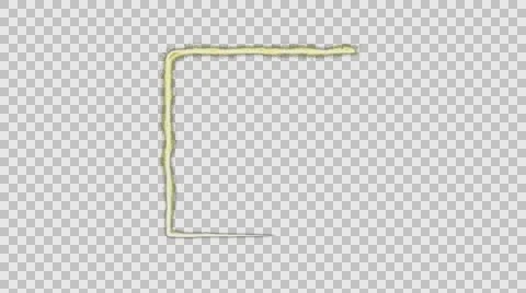 Neon Square, Yellow Stock Footage 67088462