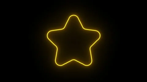 Neon star 2 Stock Footage 171193020