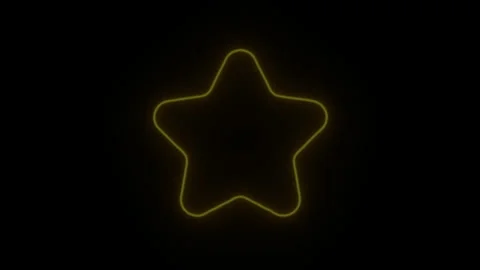 Neon star 2 Stock Footage 231226178