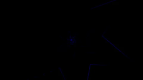 Neon Star Loop Background blue Stock Footage 330977487