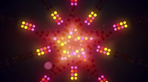 Neon star sign flashing loopable 4k (4096x2304) Stock Footage 56569613