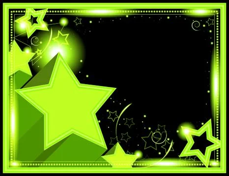 Neon Starburst Background 스톡 일러스트