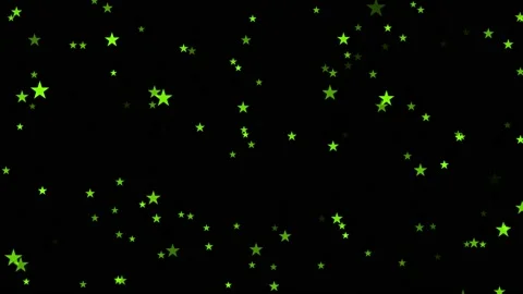 Neon stars color changing loop animation,falling stars on dark background,glow Stock Footage 170623637