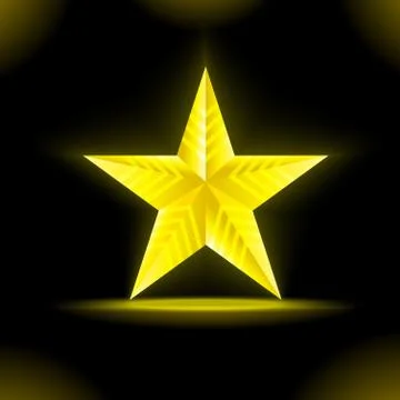 Neon stars Stock Illustration