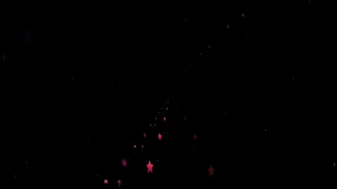 Neon start light for disco Stock Footage 126259080