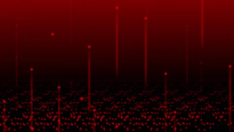 Neon Streaming Red Lines Animation. Stock Footage 239511348