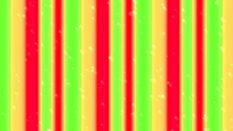 Neon striped background animation with falling snow particle effects loop Stock Footage 336772889