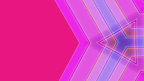 Neon Stripes Arrow Pattern Stock Footage 223657107