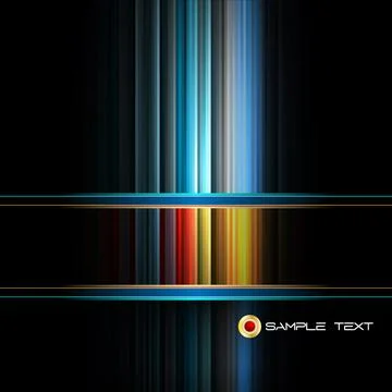 Neon Stripes Design Stock-Illustration