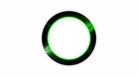 Neon strobe backlight blink frame backgrounds, reflector light dot Stock Footage 132592684