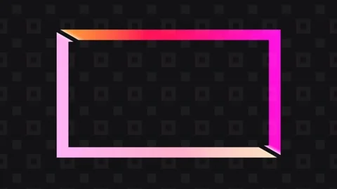 Neon strobe backlight blink frame backgrounds for your video and photo content, Stock Footage 133872058