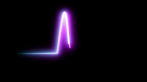 Neon symbol. Video stock 120342586