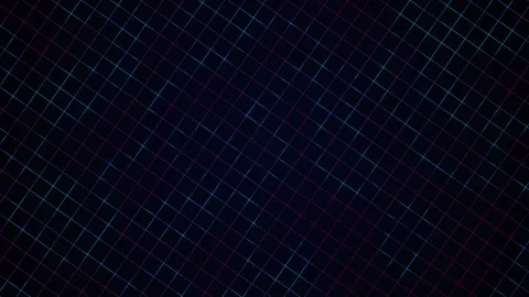 Neon Tech Grid Stock Footage 297397749