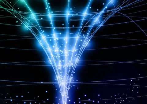 Neon Technology Background. Neon Technology Background. Vector Illustratio... 스톡 사진