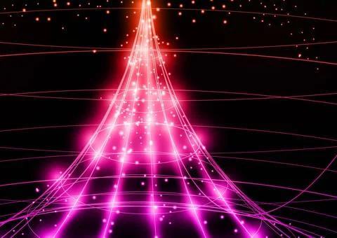 Neon Technology Background. Neon Technology Background. Vector Illustratio... 写真素材