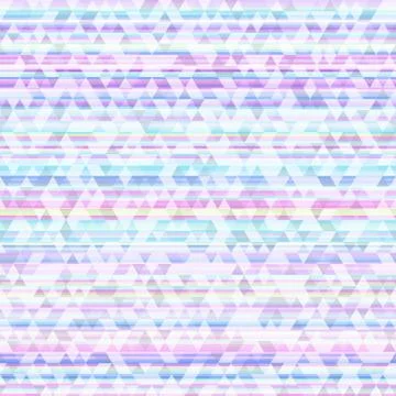 Neon triangle seamless pattern Stock Illustration