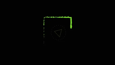 Neon Triangles Video stock 148535957