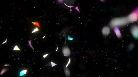 Neon triangles.3D Futuristic abstract background. Motion graphic for abstract Stock Footage 99722608
