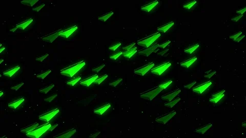 Neon Trigon Background 02 Video stock 155519531