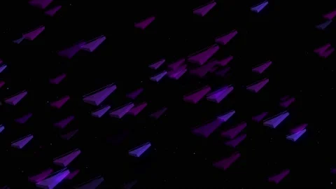 Neon Trigon Background 04 動画素材 155519721