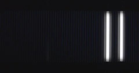 Neon tube align night 스톡 동영상 87564458