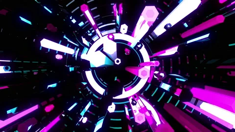 Neon tubes Stock Footage 220881477