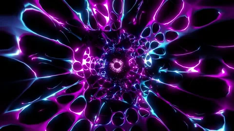 Neon tunnel. Stock Footage 150438655