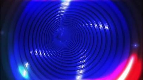 Neon tunnel Stock Footage 303226977
