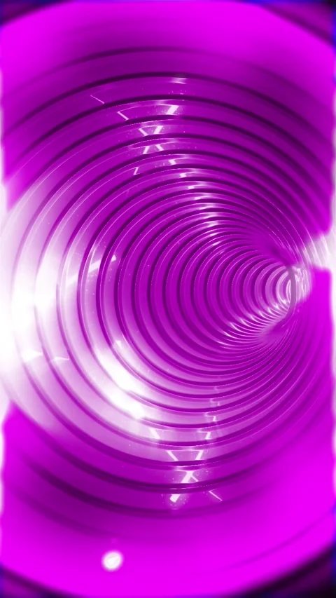 Neon tunnel Stock Footage 303228302
