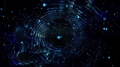 Neon tunnel Stock Footage 303244990