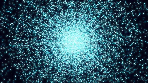 Neon Tunnel Loop Stock Footage 154241611