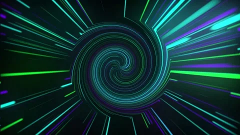 Neon Twist Video stock 151563273