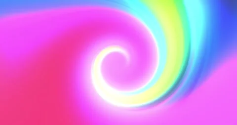Neon Twisted Gradient Animation Background. Holographic twisted Pink yellow.. Stock Footage 226620792