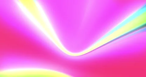 Neon Twisted Gradient Animation Background. Holographic bright yellow pink .. 스톡 동영상 226620885