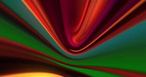 Neon Twisted Gradient Animation Background. Holographic dark red green oran.. Vídeos de archivo 226620946