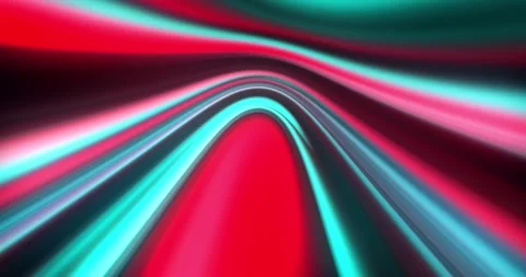 Neon Twisted Gradient Animation Background. Holographic twisted red bright .. Stock Footage 226630355