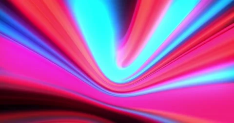 Neon Twisted Gradient Animation Background. Holographic twisted red bright .. Vídeos de archivo 226639160