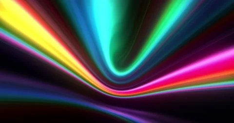 Neon Twisted Gradient Animation Background. Holographic twisted Bright red .. Vídeos de archivo 226639931